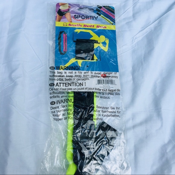 SPORT BELT HOLDS CELL PHONE AUDIO ACTIVE N… - Picture 8 of 9